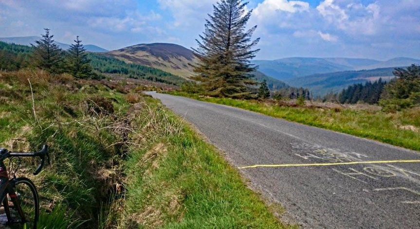 A tough day out along the route of the Shay Elliott Memorial.